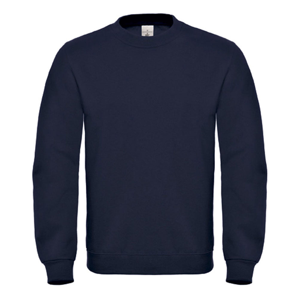 B&C Mens Crewneck sweatshirt with Fleece brushed inside