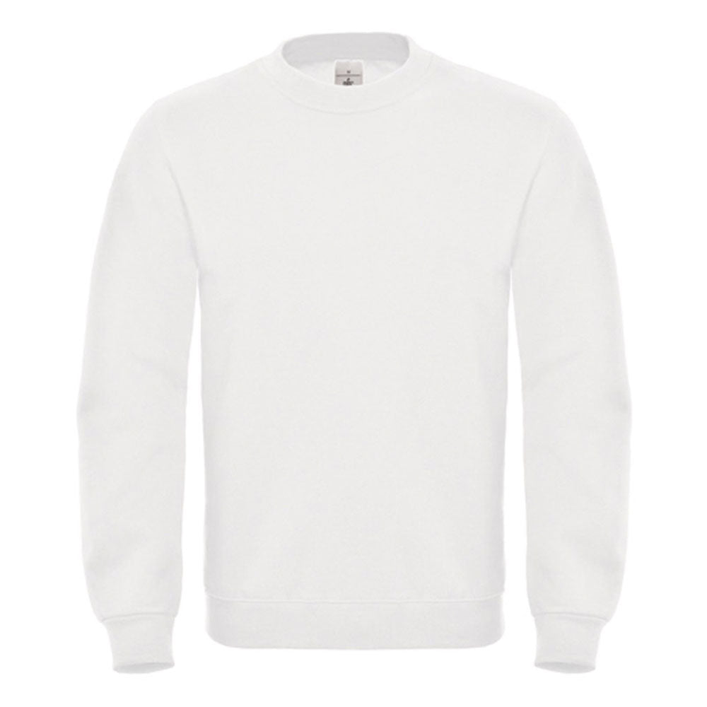 B&C Mens Crewneck sweatshirt with Fleece brushed inside