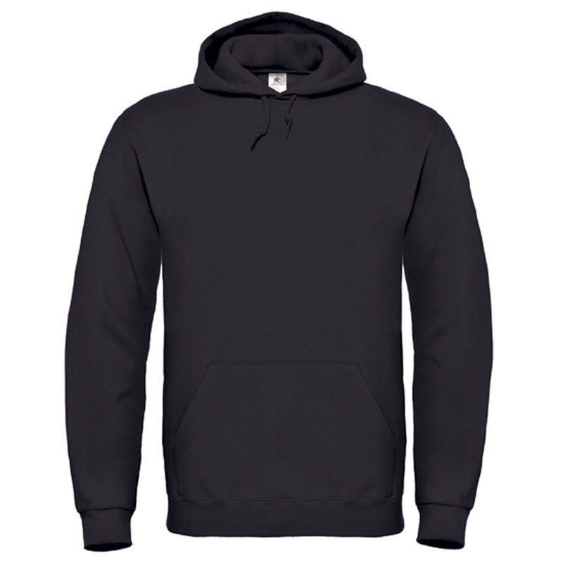 B&C Mens Lined hooded sweatshirt with drawstring