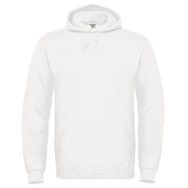 B&C Mens Lined hooded sweatshirt with drawstring