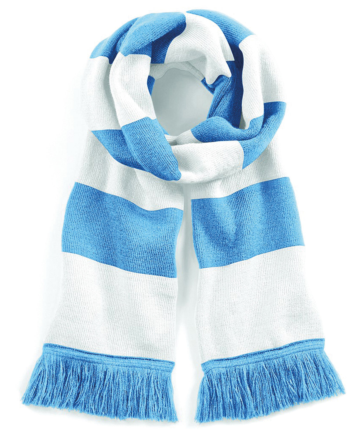 Stadium scarf - Sky Blue/White