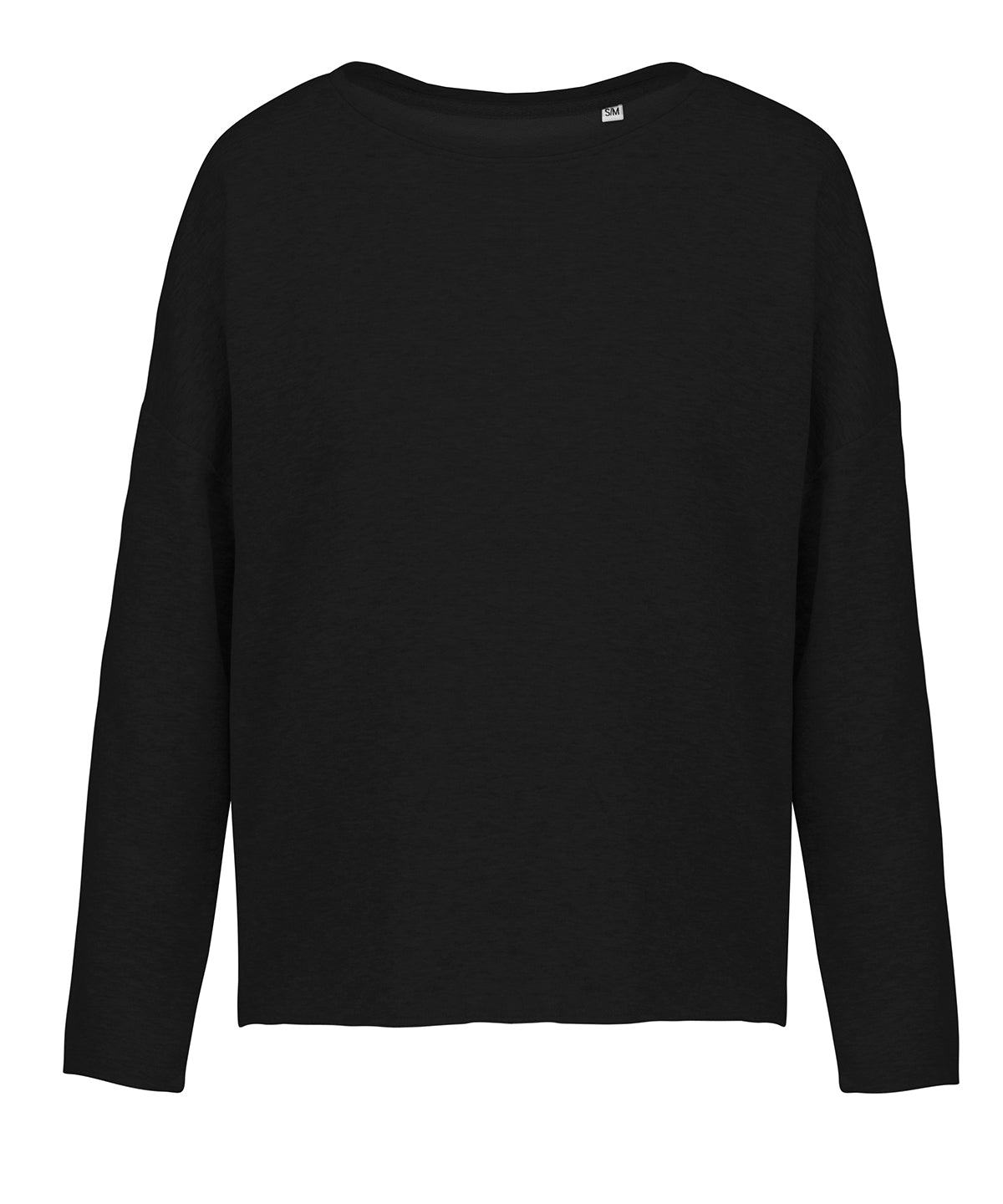 Ladies' oversized sweatshirt - Black
