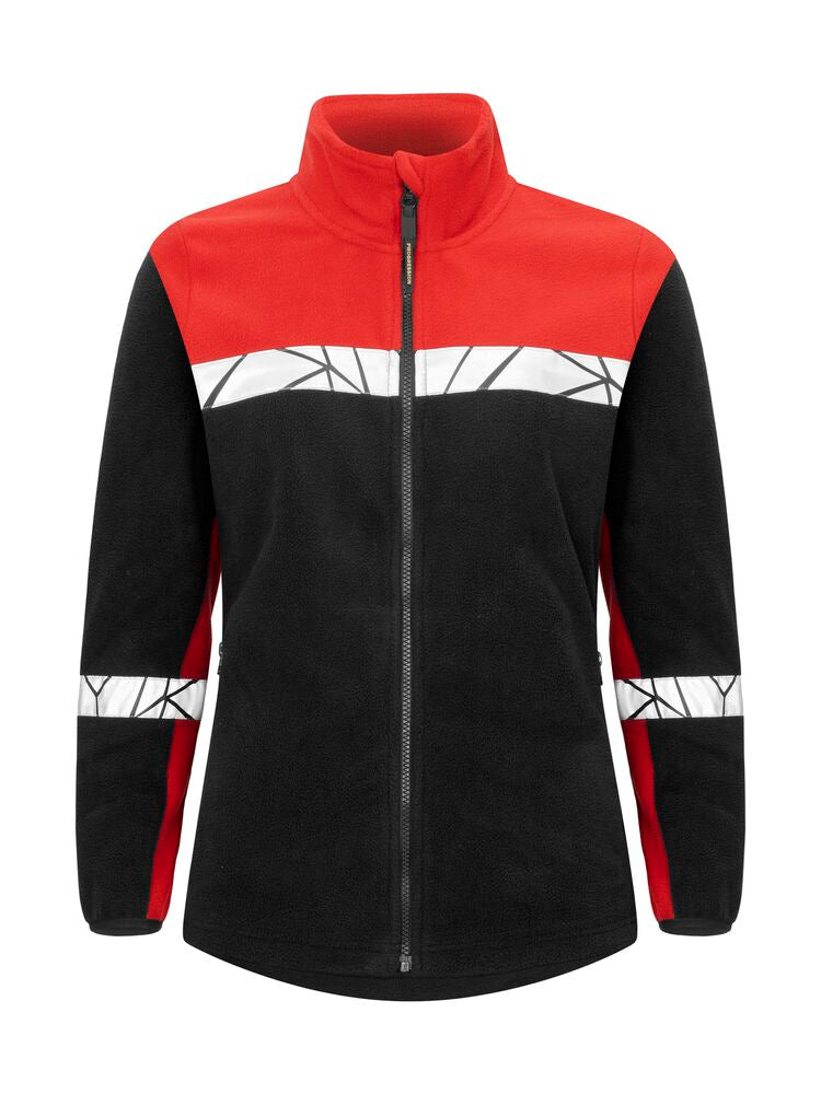 7301 FLEECE JACKET WOMEN
7301 FLEECE JACKET WOMEN 9910-VIZ - Black/Red