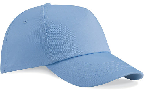 Beechfield Childrens Original Colours 5 Panel Adjustable Cotton Baseball Cap