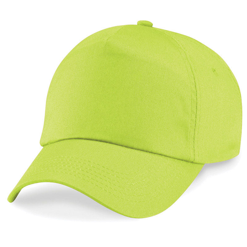 Beechfield Childrens Original Colours 5 Panel Adjustable Cotton Baseball Cap