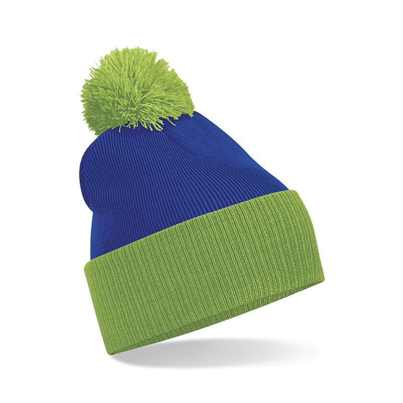 Beechfield Unisex Snowstar Duo Two-Tone Beanie Hat