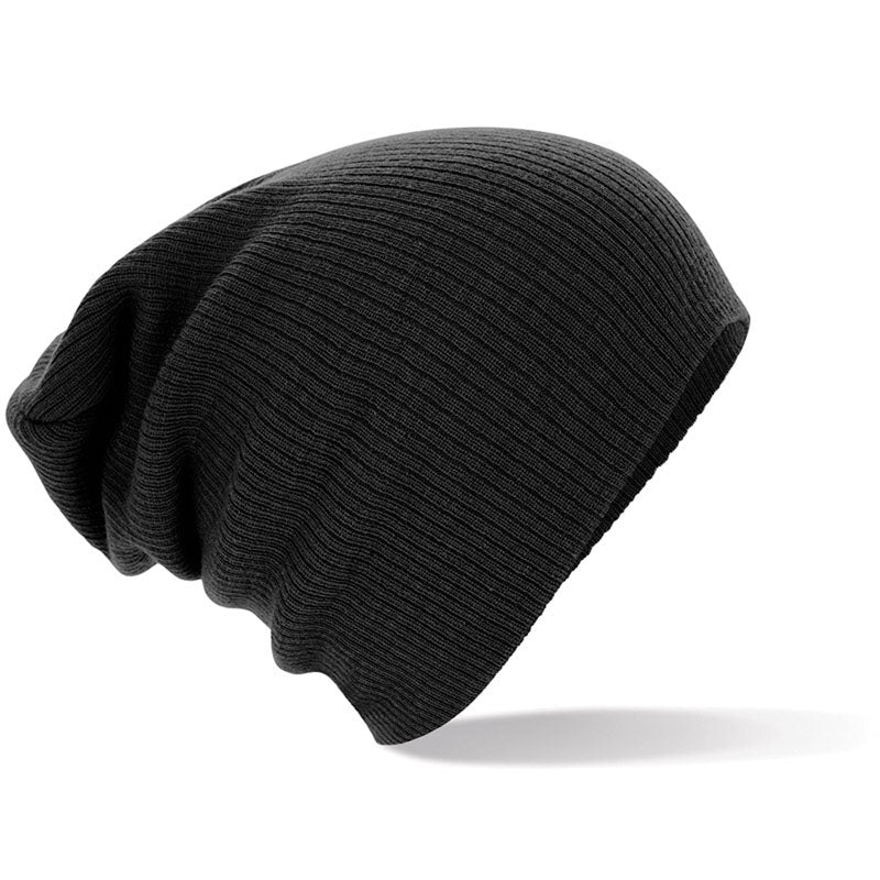 Beechfield Knitted Colours Slouch Beanie Hat