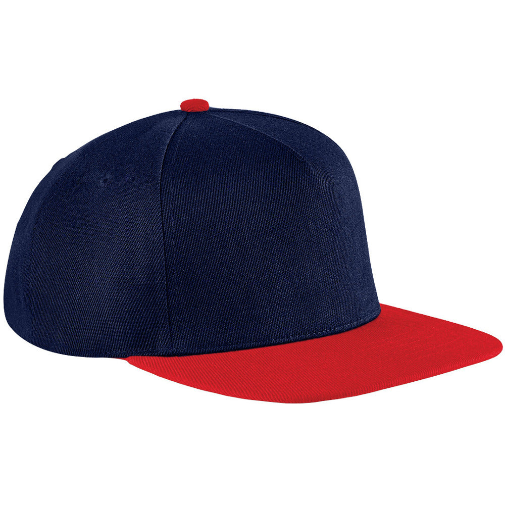 Beechfield Unisex Original Flat Peak Snapback