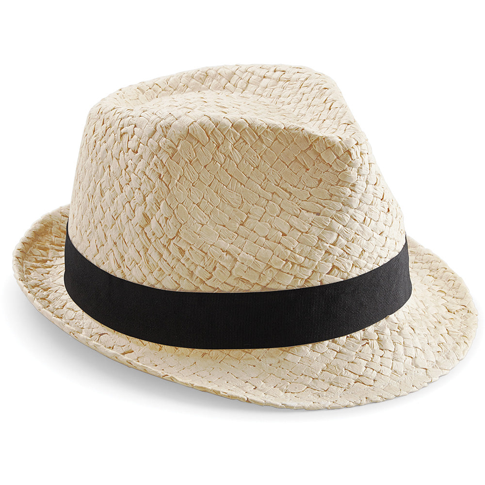 Beechfield Unisex Hand Made Festival Trilby Hat