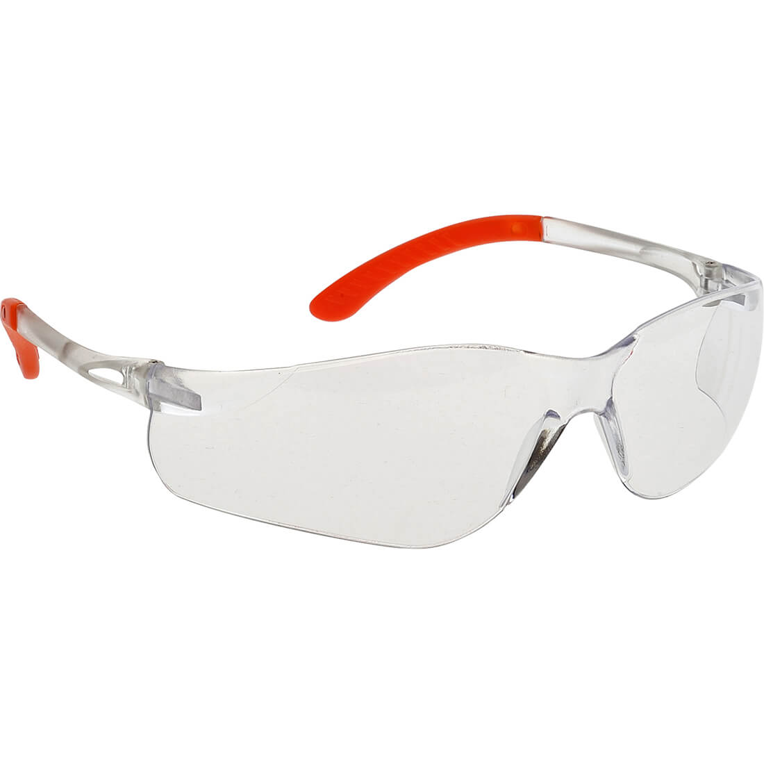 Pan View Spectacles - Black - Clear/Orange