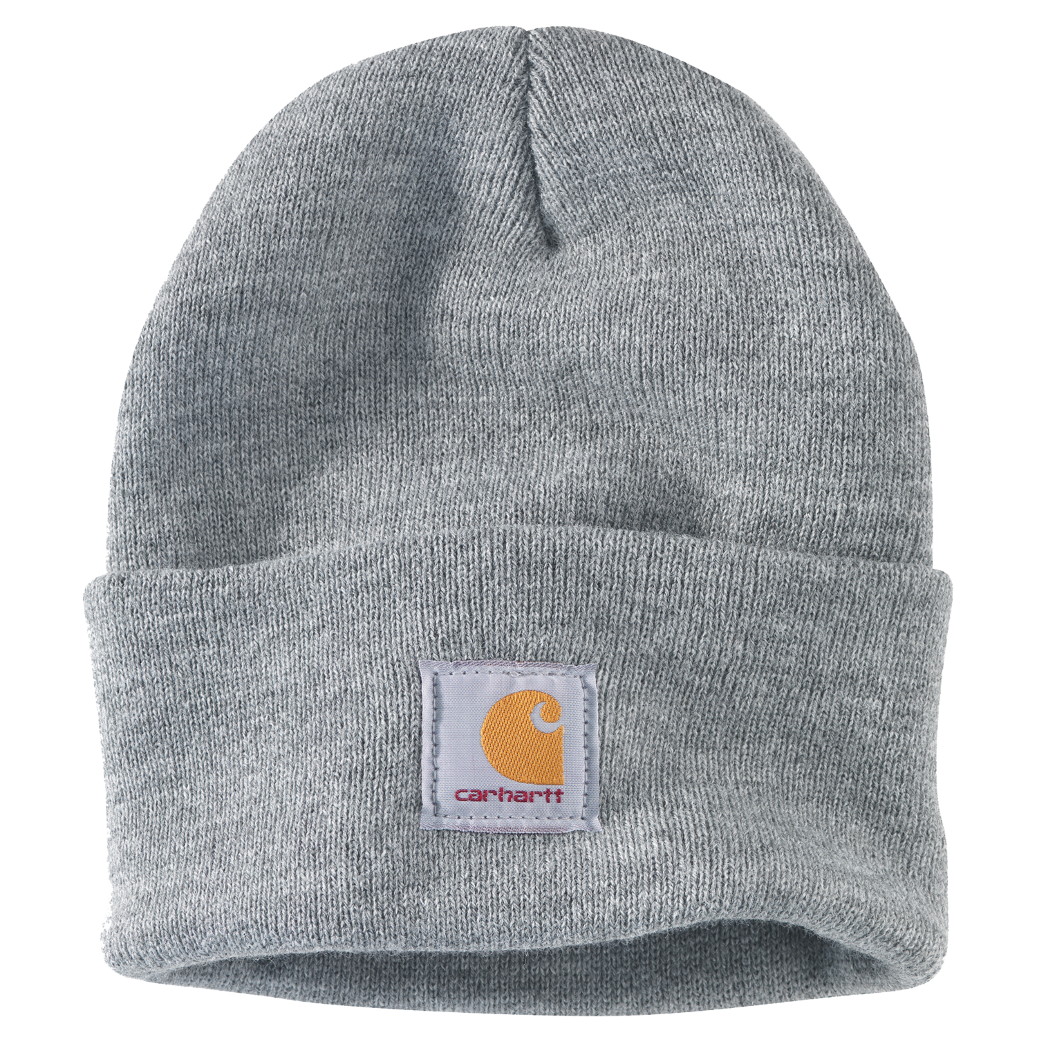 Knit Cuffed Beanie - Heather Gray