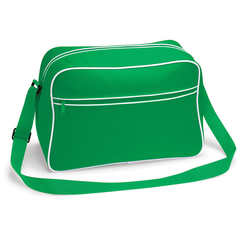 BagBase Unisex Retro Colours Zipped Pocket shoulder Strap bag