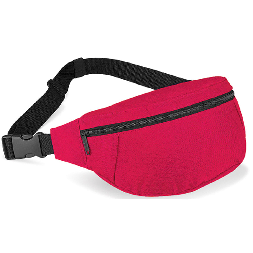 BagBase Unisex Adjustable Belt bag Black,Blue,Brown,Red,Navy,Grey,Orange