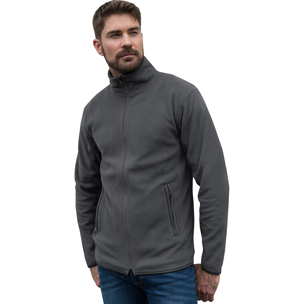 Brookes Mens Pro Full Zip Workwear Microfleece Jacket