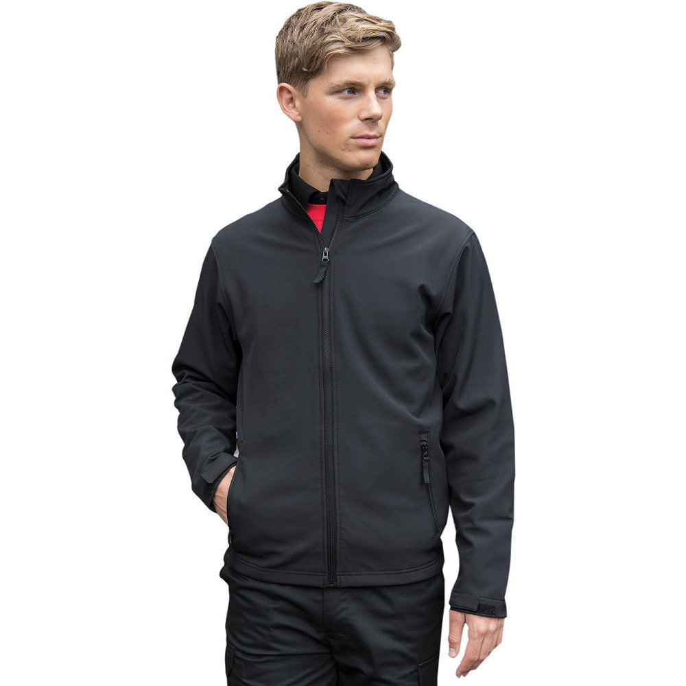 Brookes Mens Pro 2 Layer Insulated Softshell Jacket