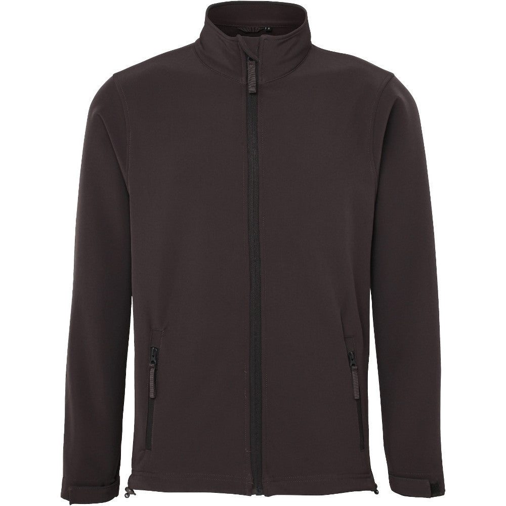 Brookes Mens Pro 2 Layer Insulated Softshell Jacket