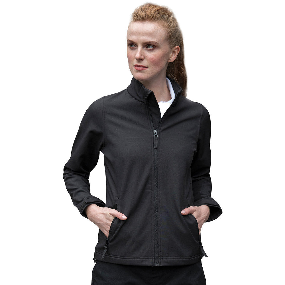 Brookes Womens Ladies Pro 2 Layer Windproof Softshell Jacket