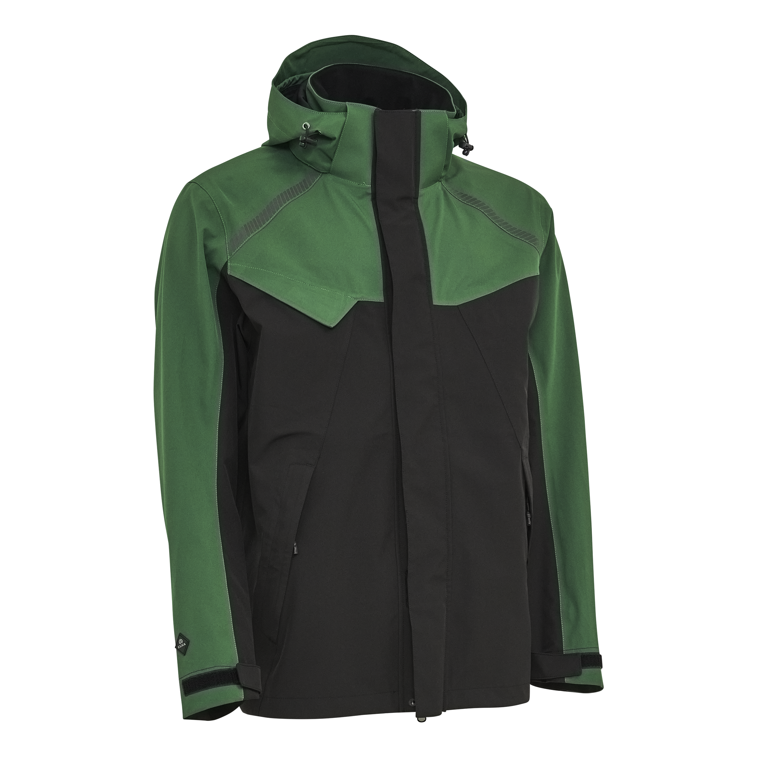 Working Xtreme Stretch 3 layer Jacket - Green/Black