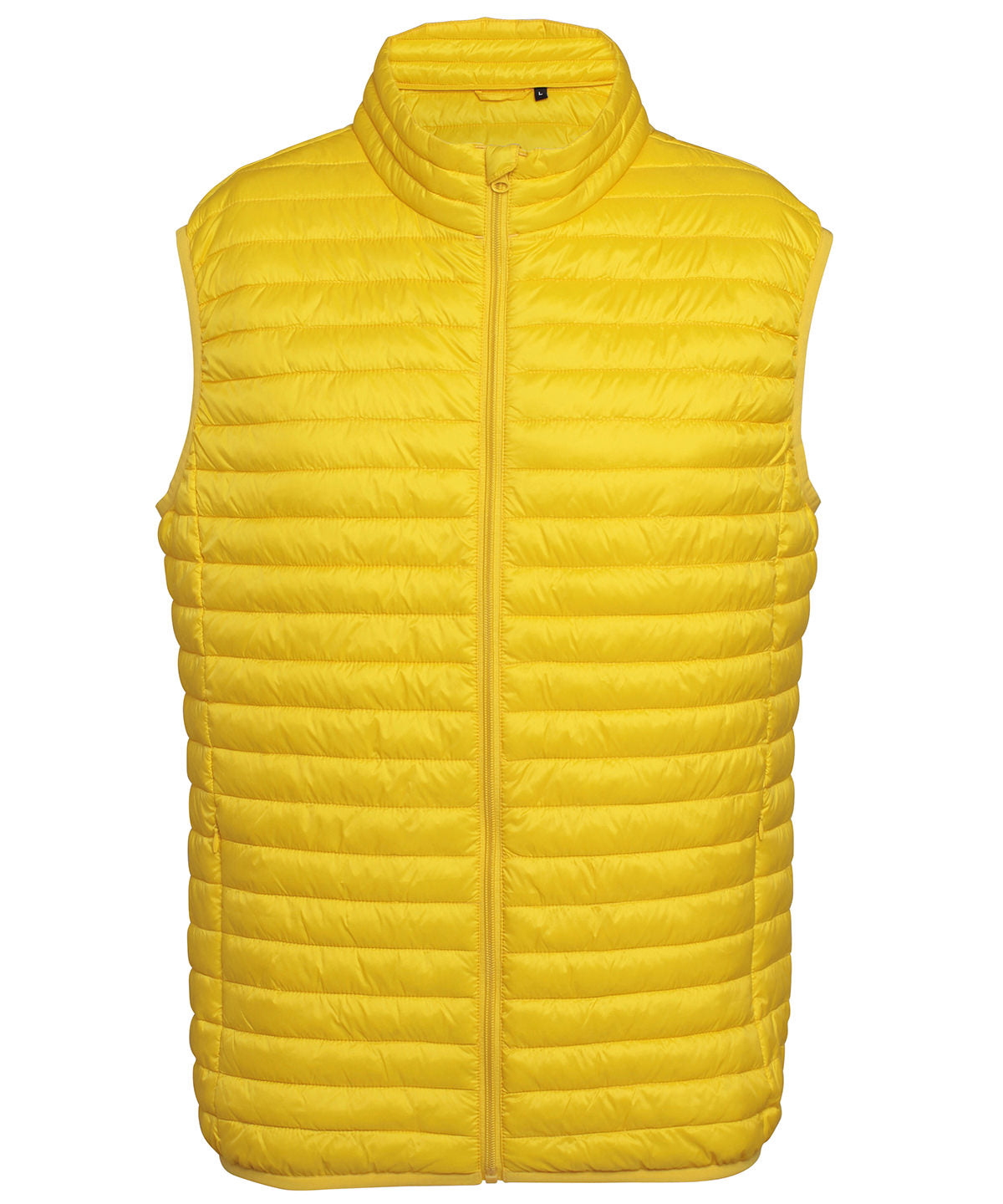 Tribe fineline padded gilet - Bright Yellow