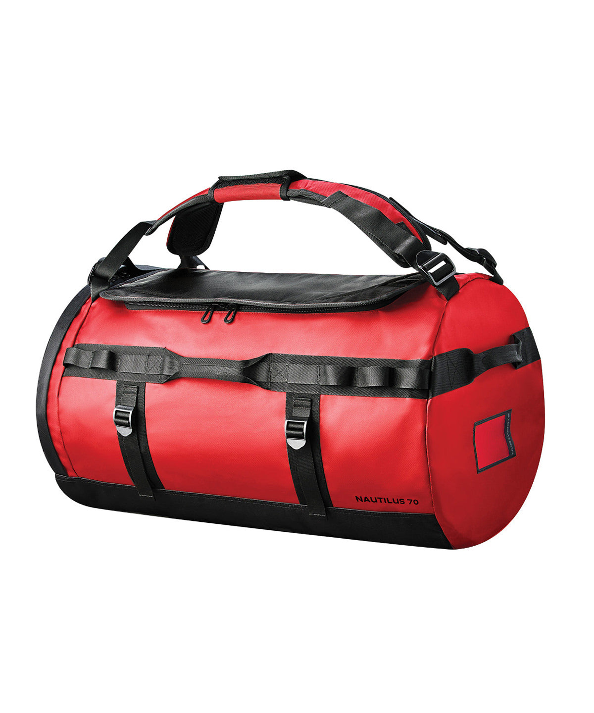 Nautilus waterproof 70 litre duffle - Bold Red