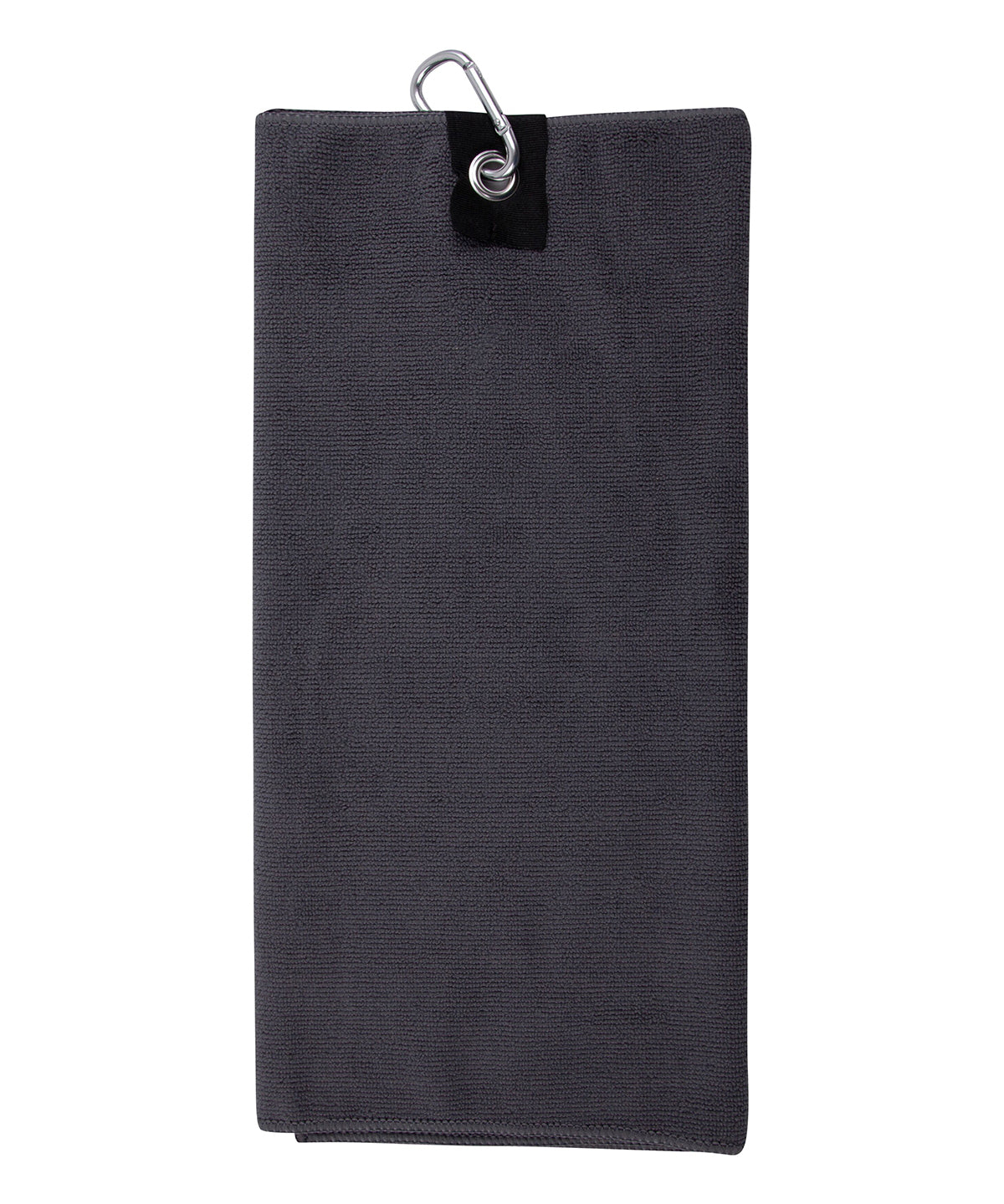 Microfibre golf towel - Steel Grey