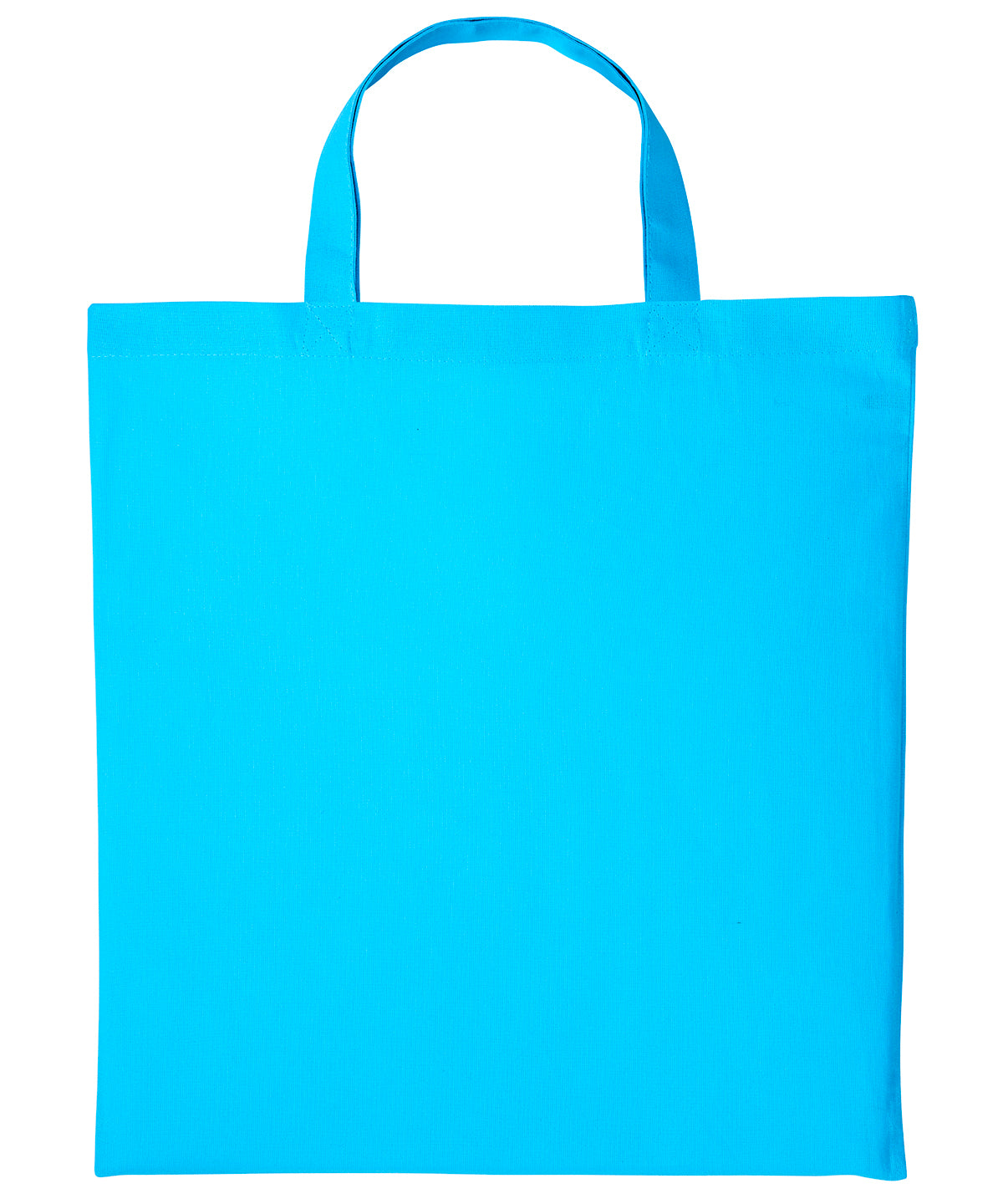 Cotton shopper short handle - Hawaiian Blue