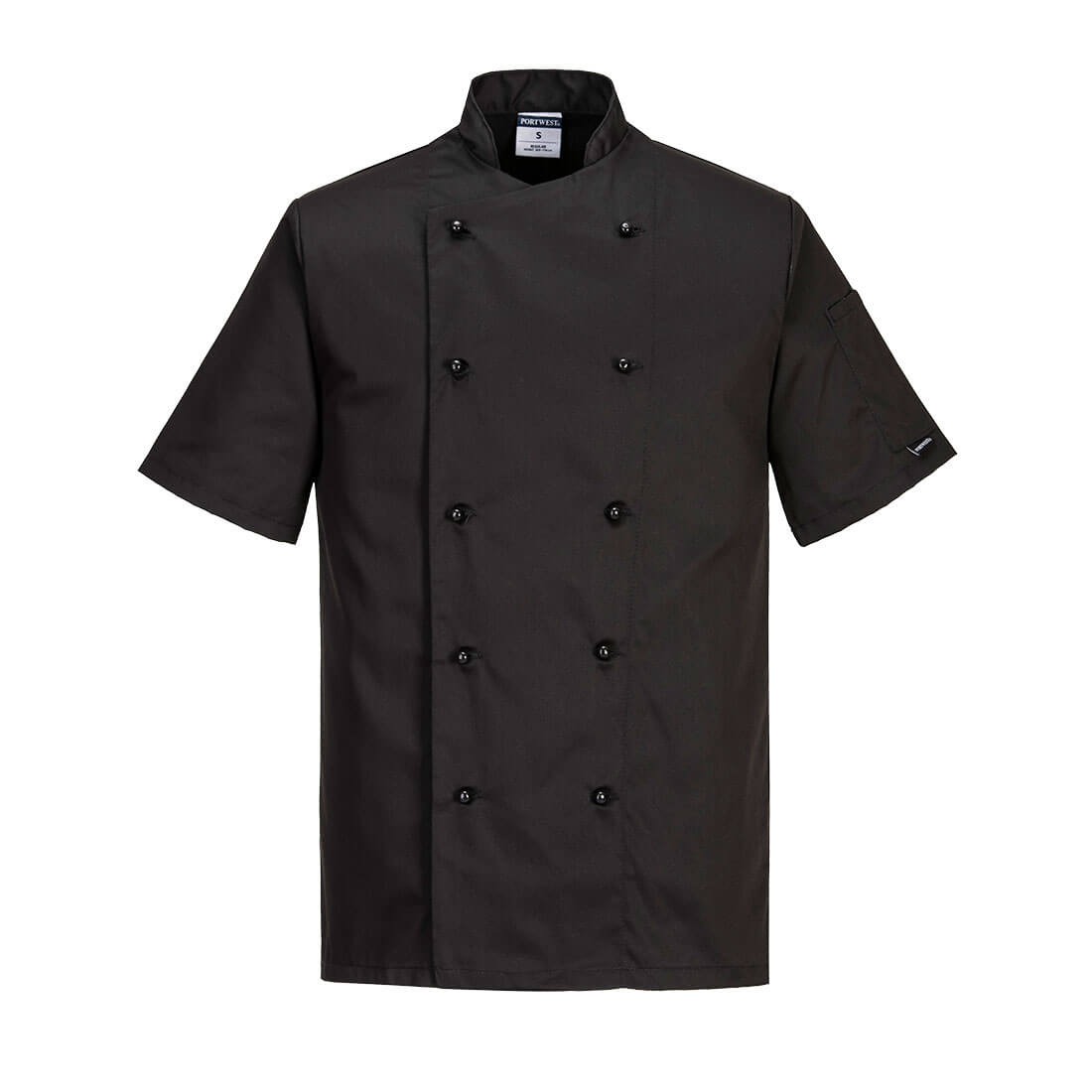 Chef's Kent Jacket S/S  - Black
