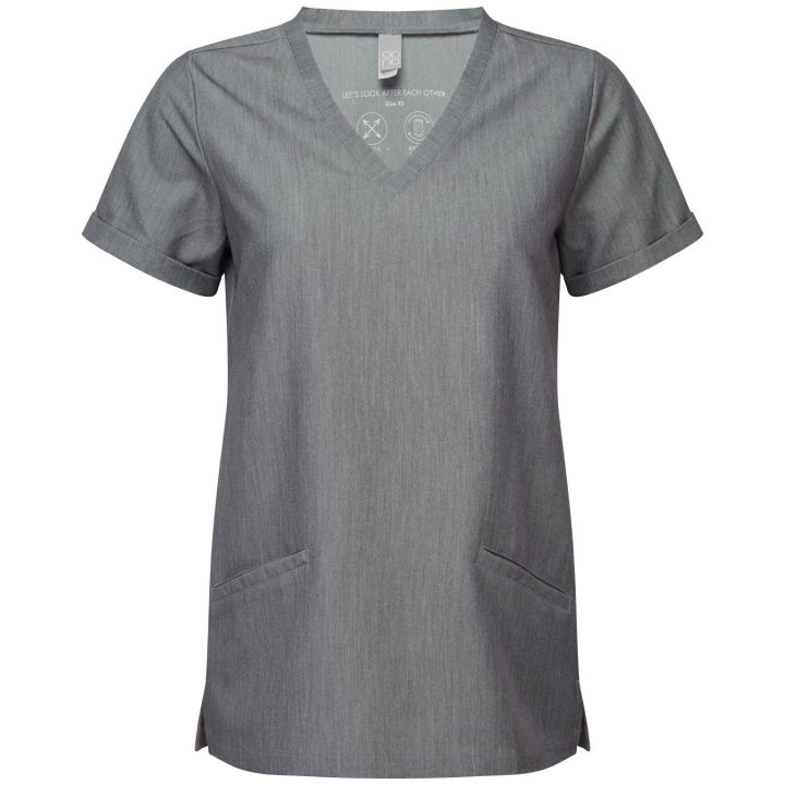 Women’s 'Invincible' Onna-stretch tunic - Dynamo Grey
