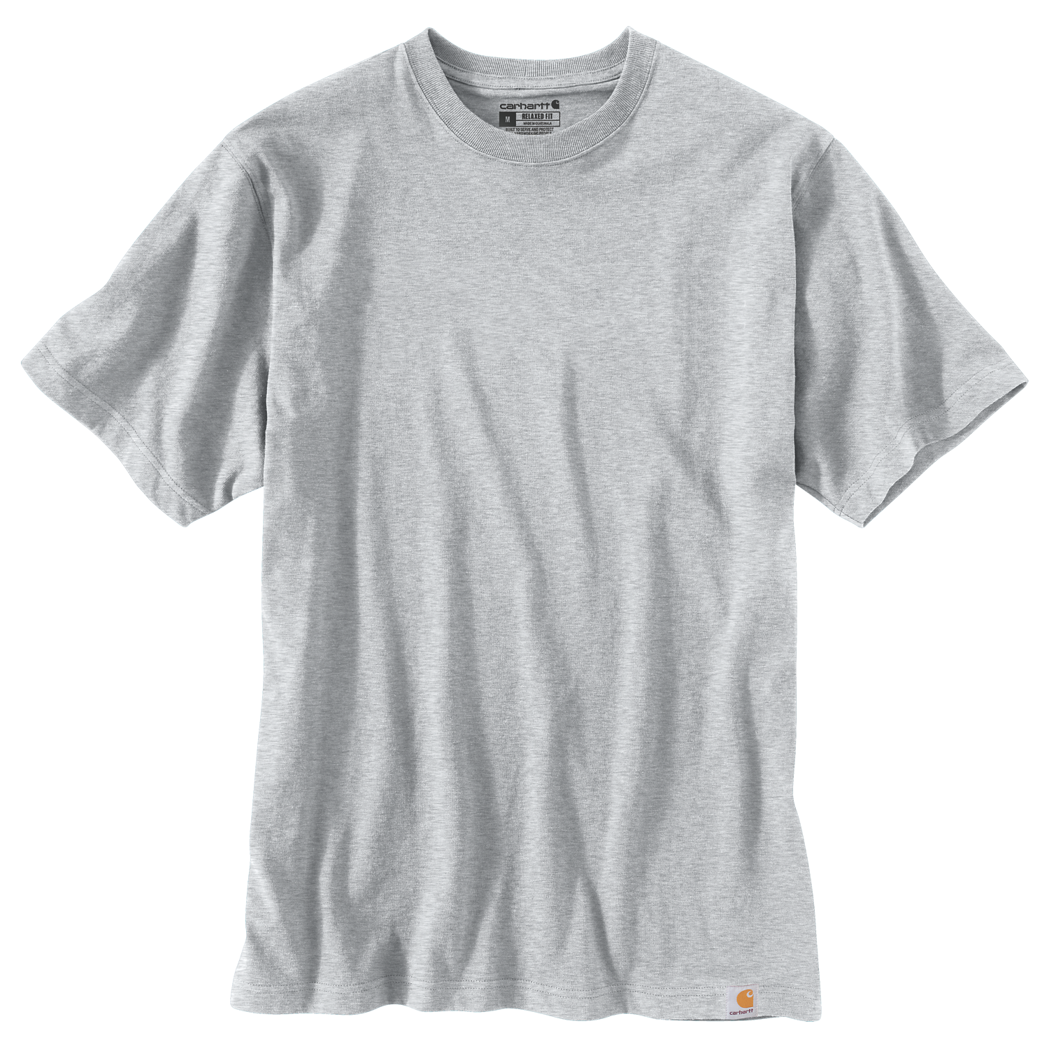 Relaxed Fit Heavyweight Short-Sleeve T-Shirt - Heather Gray