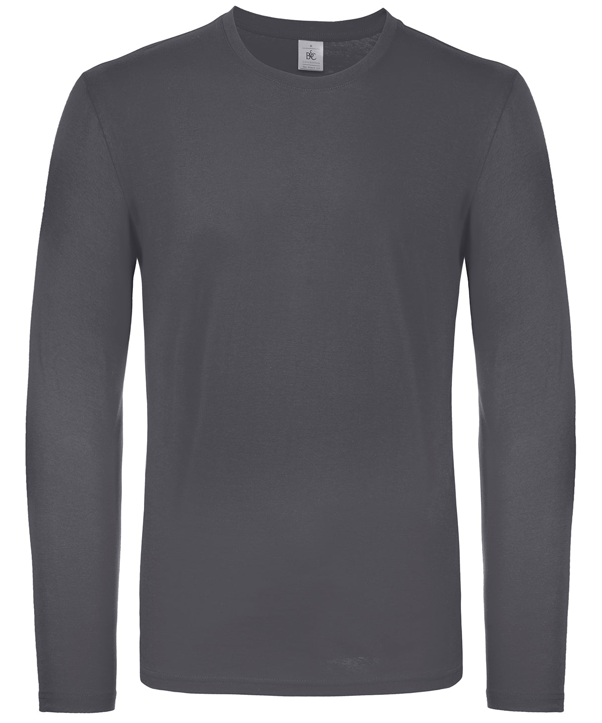 B&C #E150 long sleeve - Dark Grey
