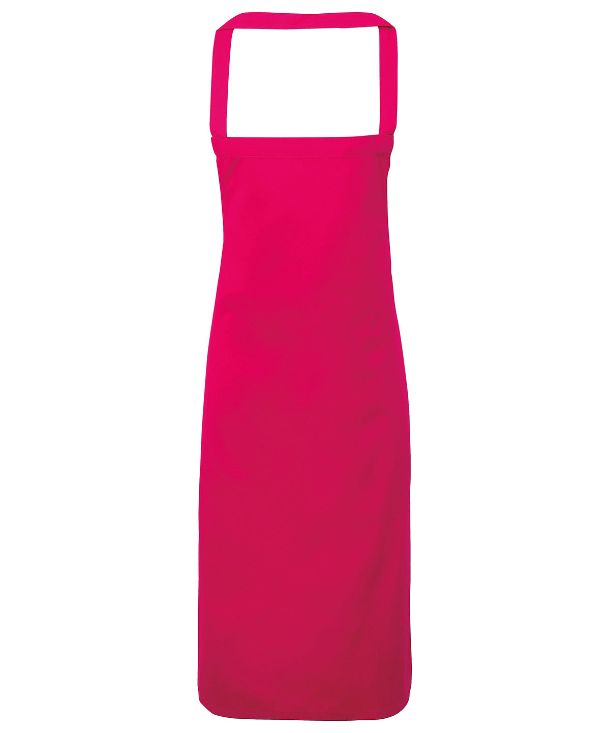 100% Cotton apron - organic certified - Hot Pink