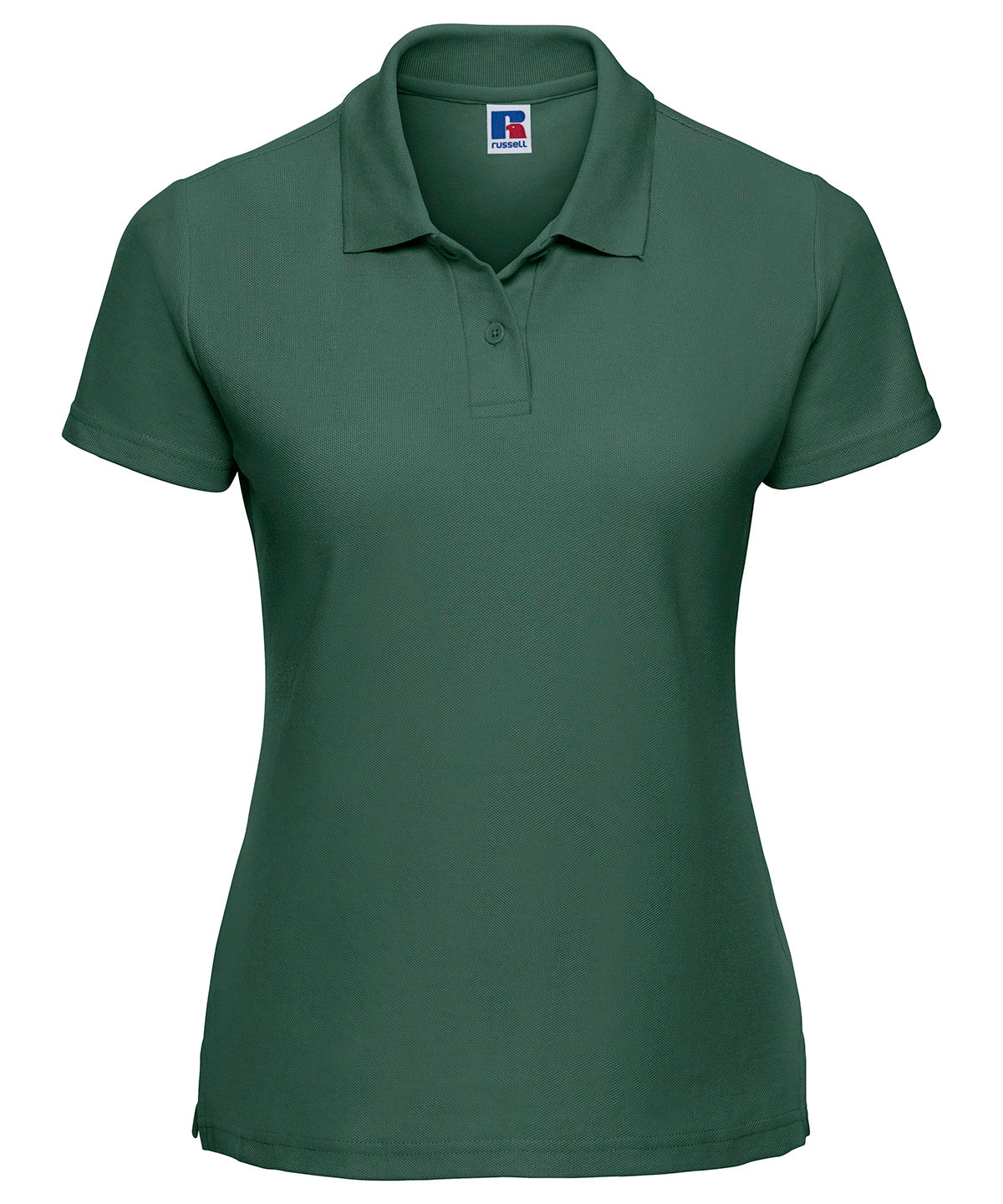 Women's classic polycotton polo - Bottle Green