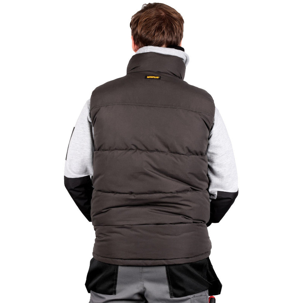 CAT Caterpillar Mens C430 Padded Arctic Workear Gilet Bodywarmer
