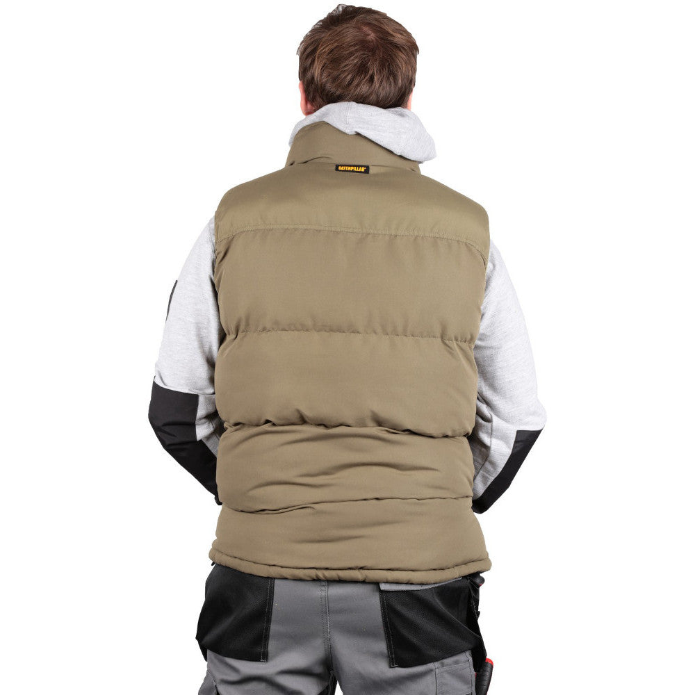 CAT Caterpillar Mens C430 Padded Arctic Workear Gilet Bodywarmer