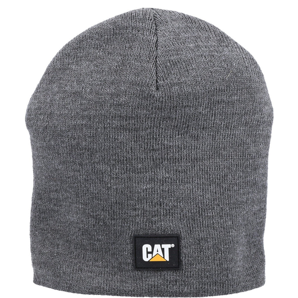 CAT Workwear Mens & Womens/Ladies 100% Acrylic Logo Knit Cap