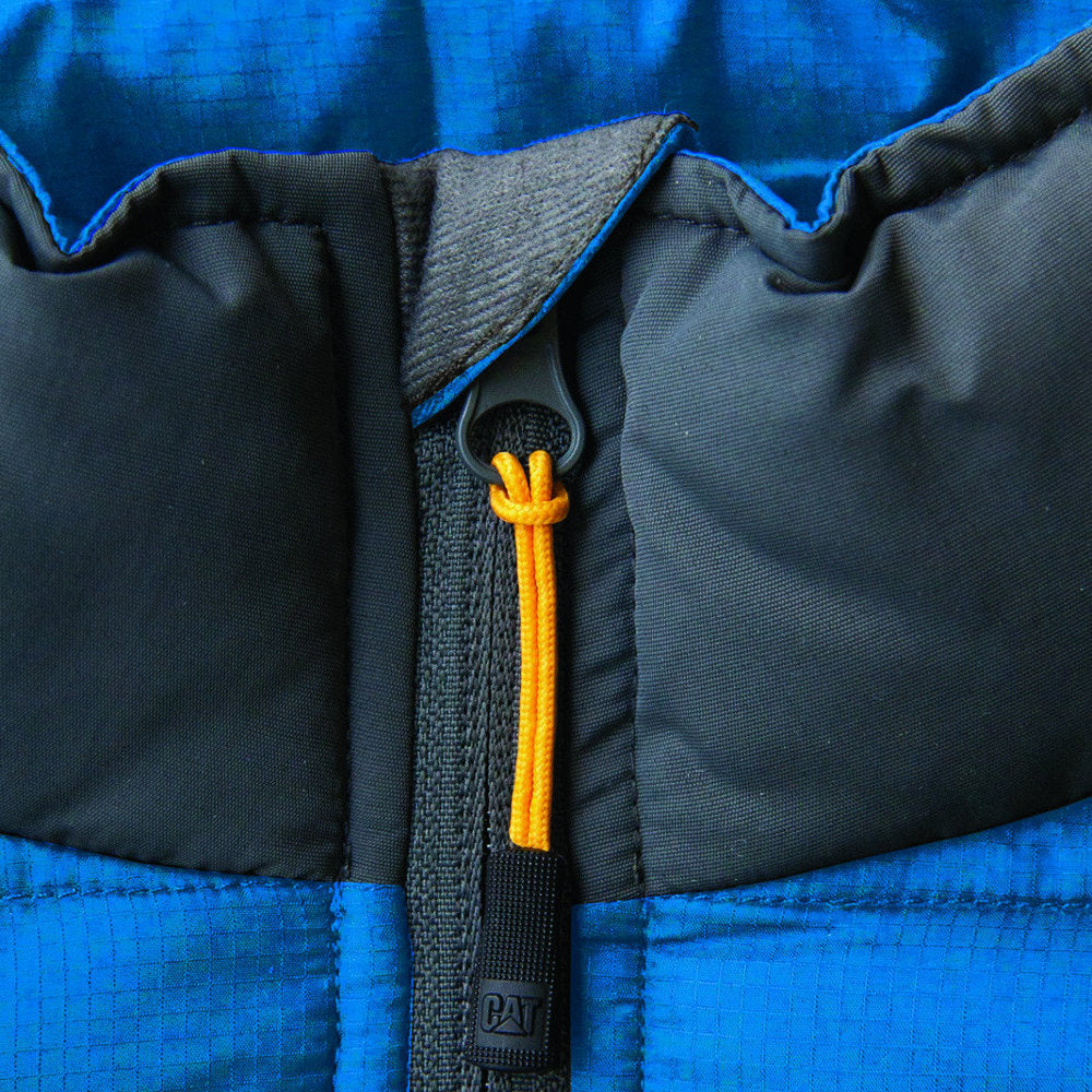 CAT Workwear Mens Defender Water Resistant Insulated Nylon Vest