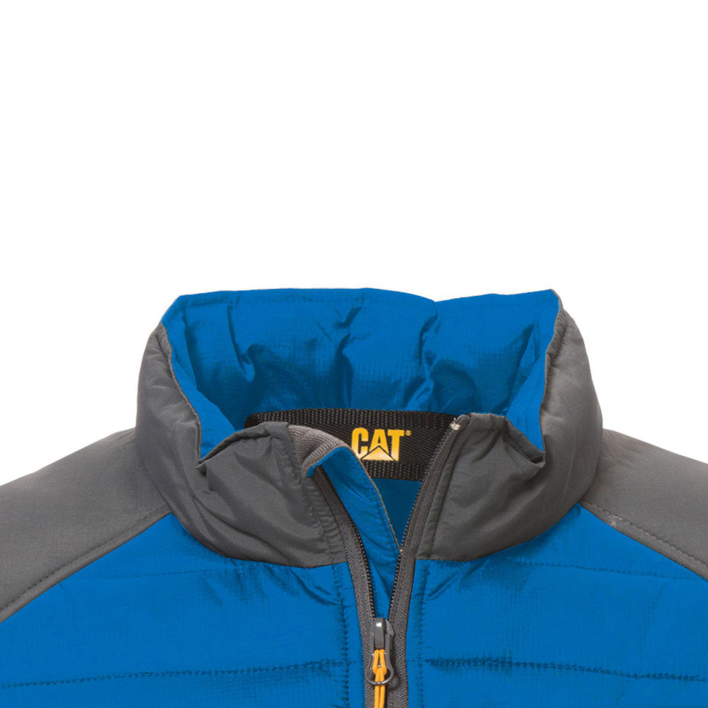 CAT Workwear Mens Defender Water Resistant Insulated Nylon Vest