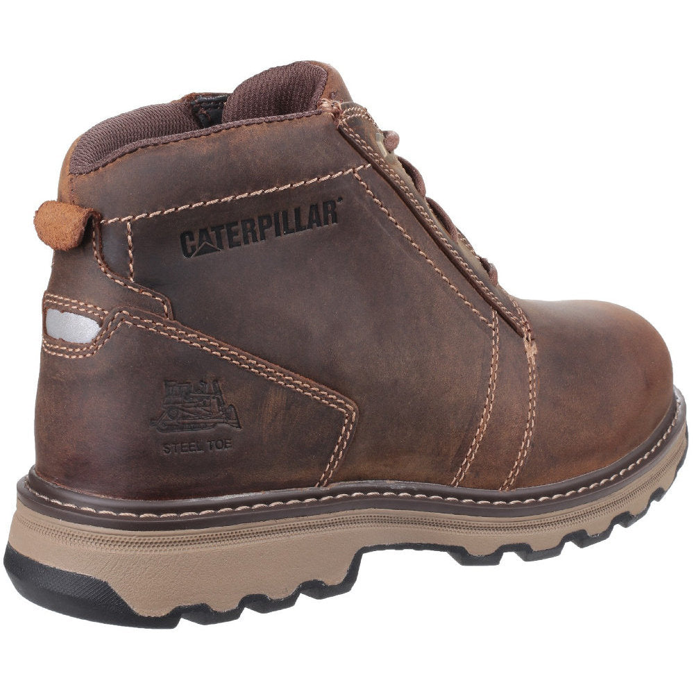 CAT Workwear Mens Parker Lightweight Leather S1P Safety Boots
