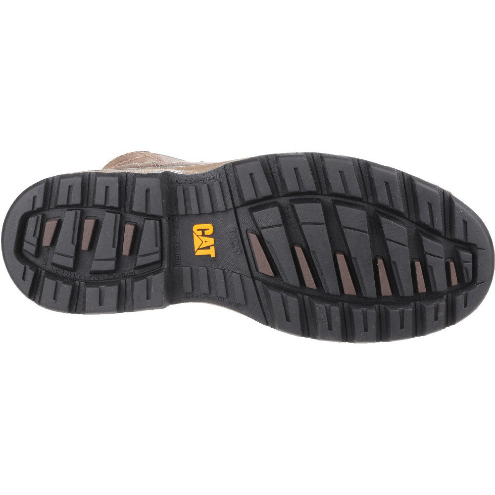 CAT Workwear Mens Pelton Lightweight Leather S1P Safety Deal Boots