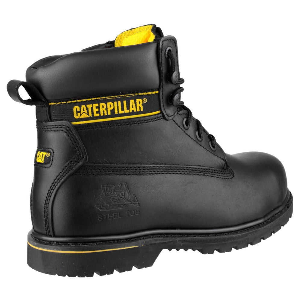 Caterpillar Mens Holton SB Safety Work Boots Black