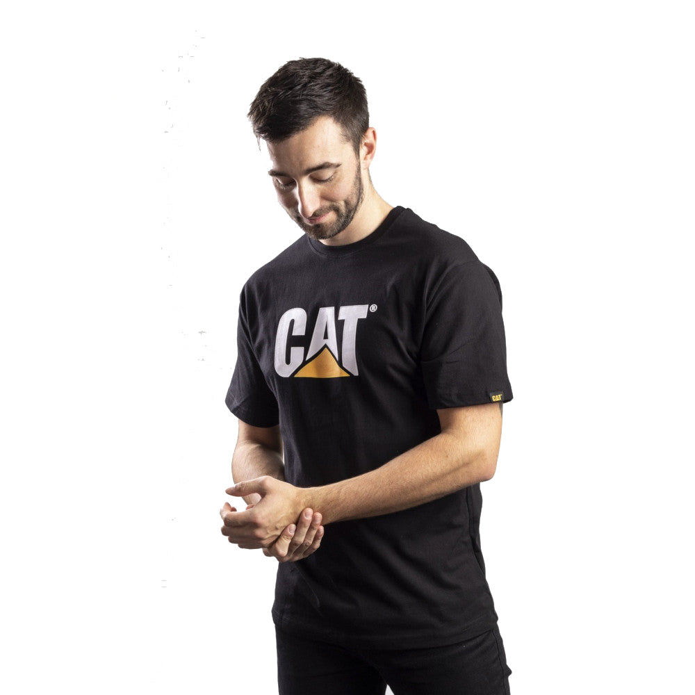 CAT Workwear Mens Classic Trademark Durable Shape Retaining T-Shirt