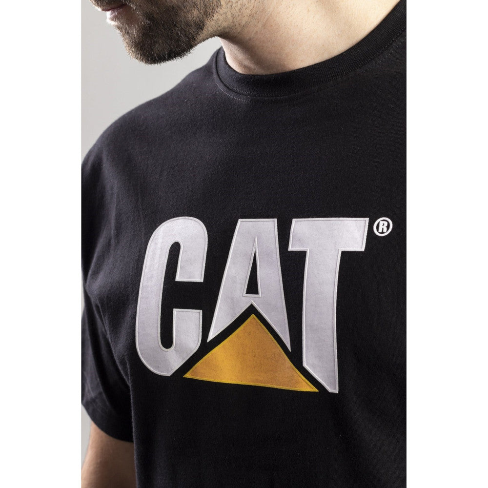 CAT Workwear Mens Classic Trademark Durable Shape Retaining T-Shirt