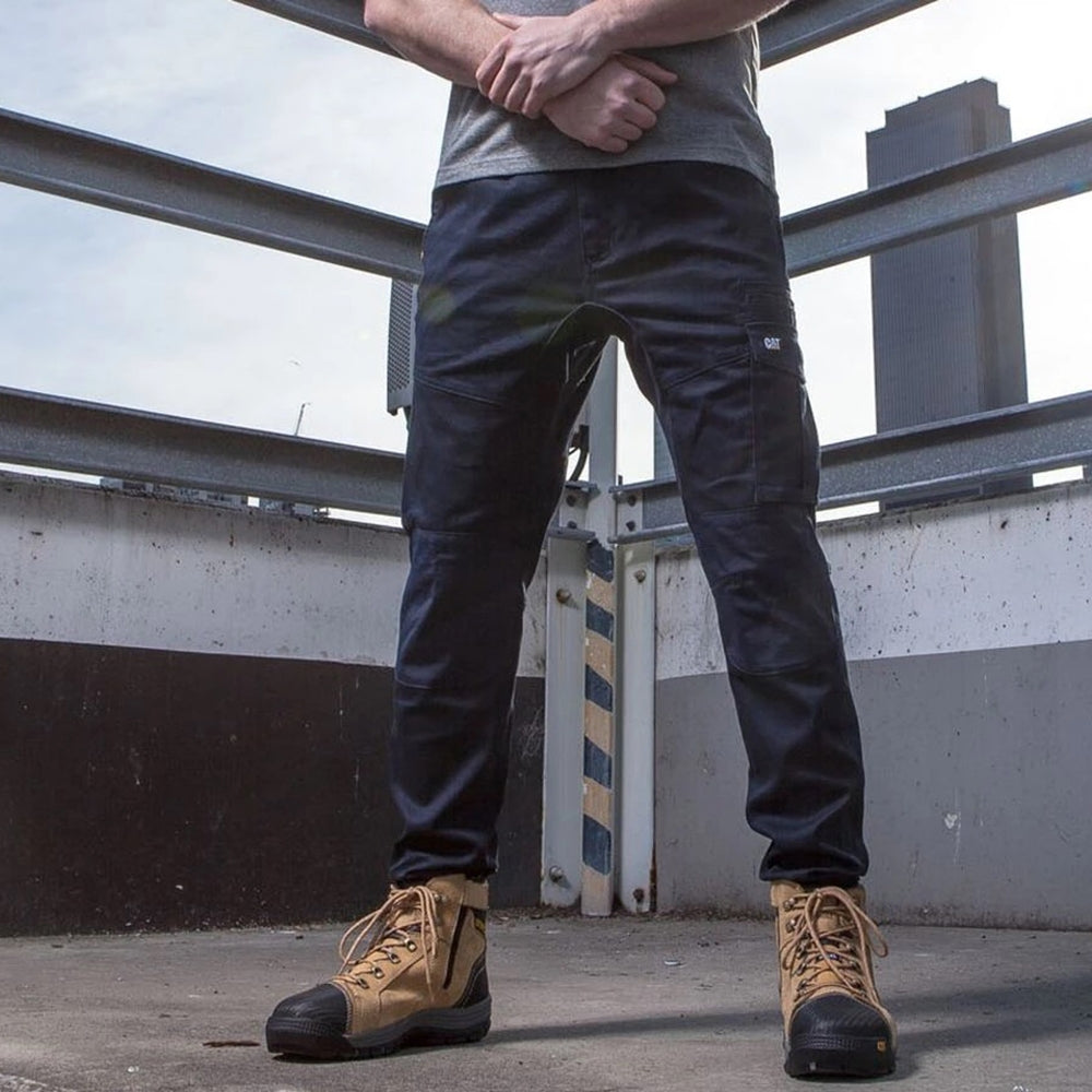 CAT Workwear Mens Dynamic Lightweight Industrial Work Pants Trousers