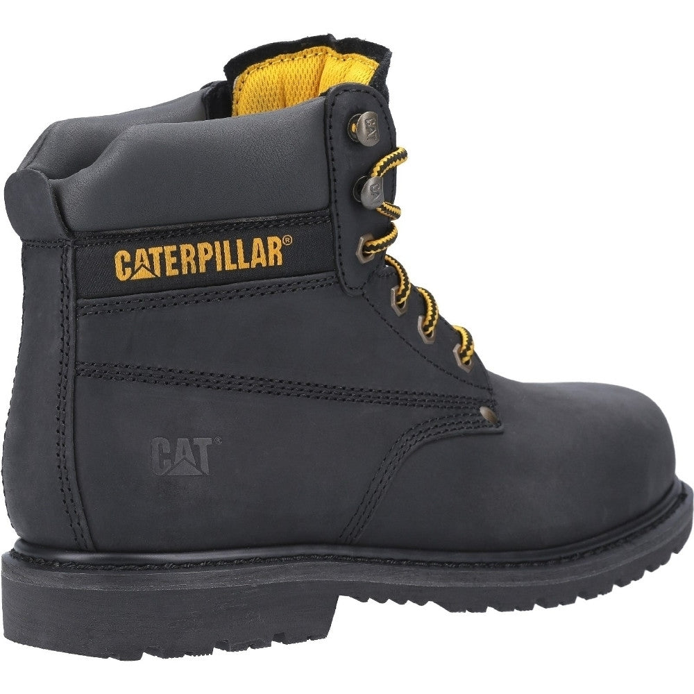 Caterpillar Mens Powerplant GYW Lace Up Leather Safety Boots