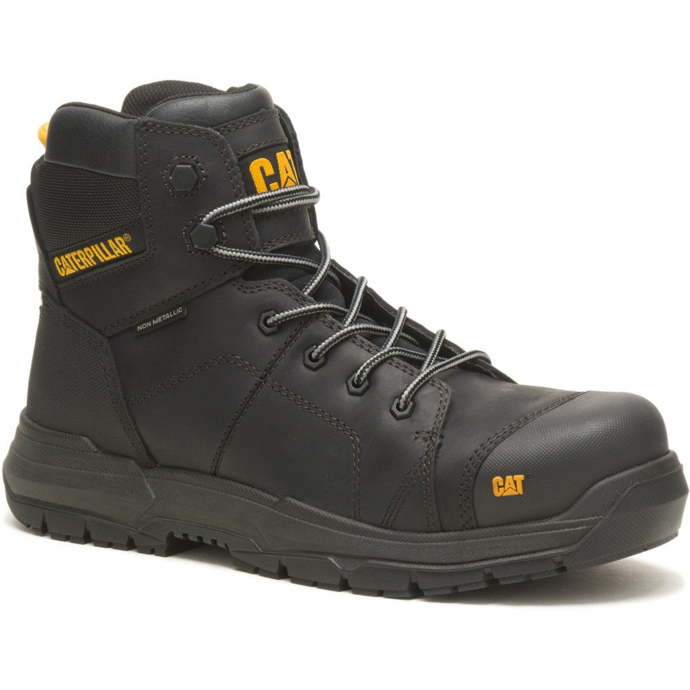 CAT Workwear Mens Crossrail Durable 2.0 Leather Safety Boots