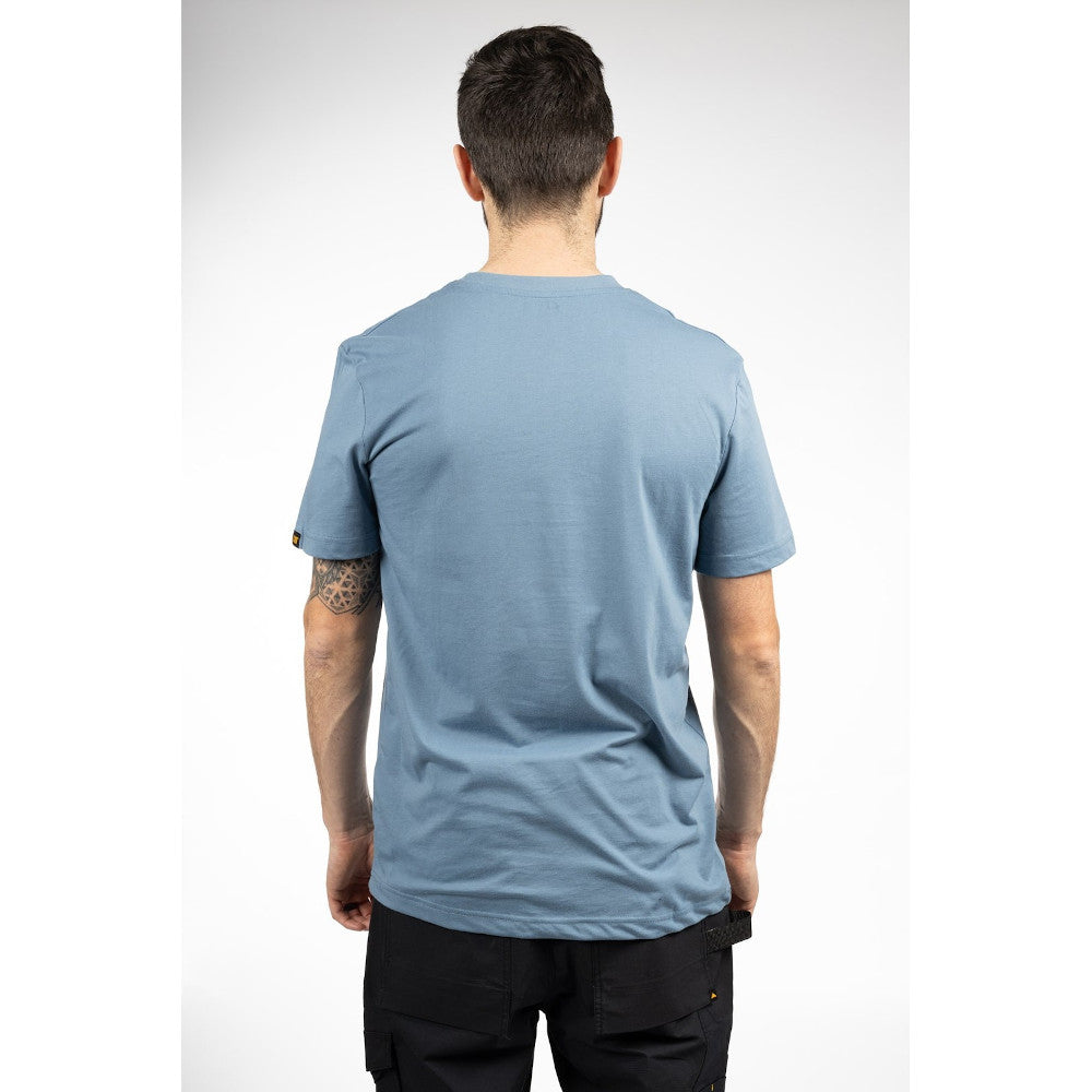 CAT Workwear Mens Graphic Cotton Blend Short Sleeve T Shirt
