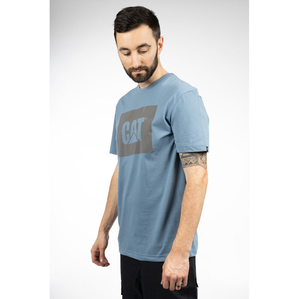 CAT Workwear Mens Graphic Cotton Blend Short Sleeve T Shirt