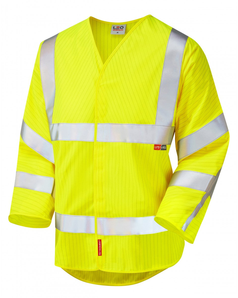 STICKLEPATH ISO 20471 Cl 3 LFS 3/4 Sleeve (EN 14116/EN 1149) - HV Yellow