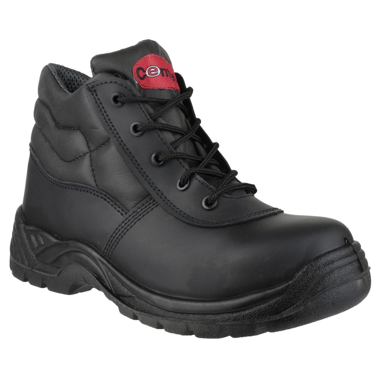 FS30C Lace-up Safety Boot - Black