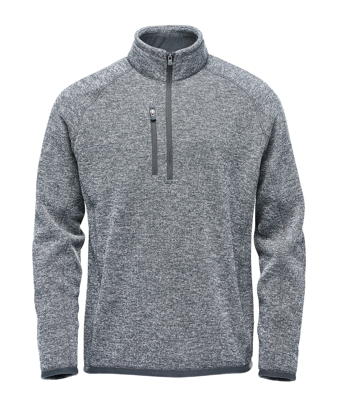 Avalanche ¼-zip fleece - Granite Heather